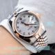 Best Buy Copy Rolex Datejust Grey Dial 2-Tone Rose Gold Men's Watch (5)_th.jpg